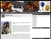 Tablet Screenshot of barbecueweber.com